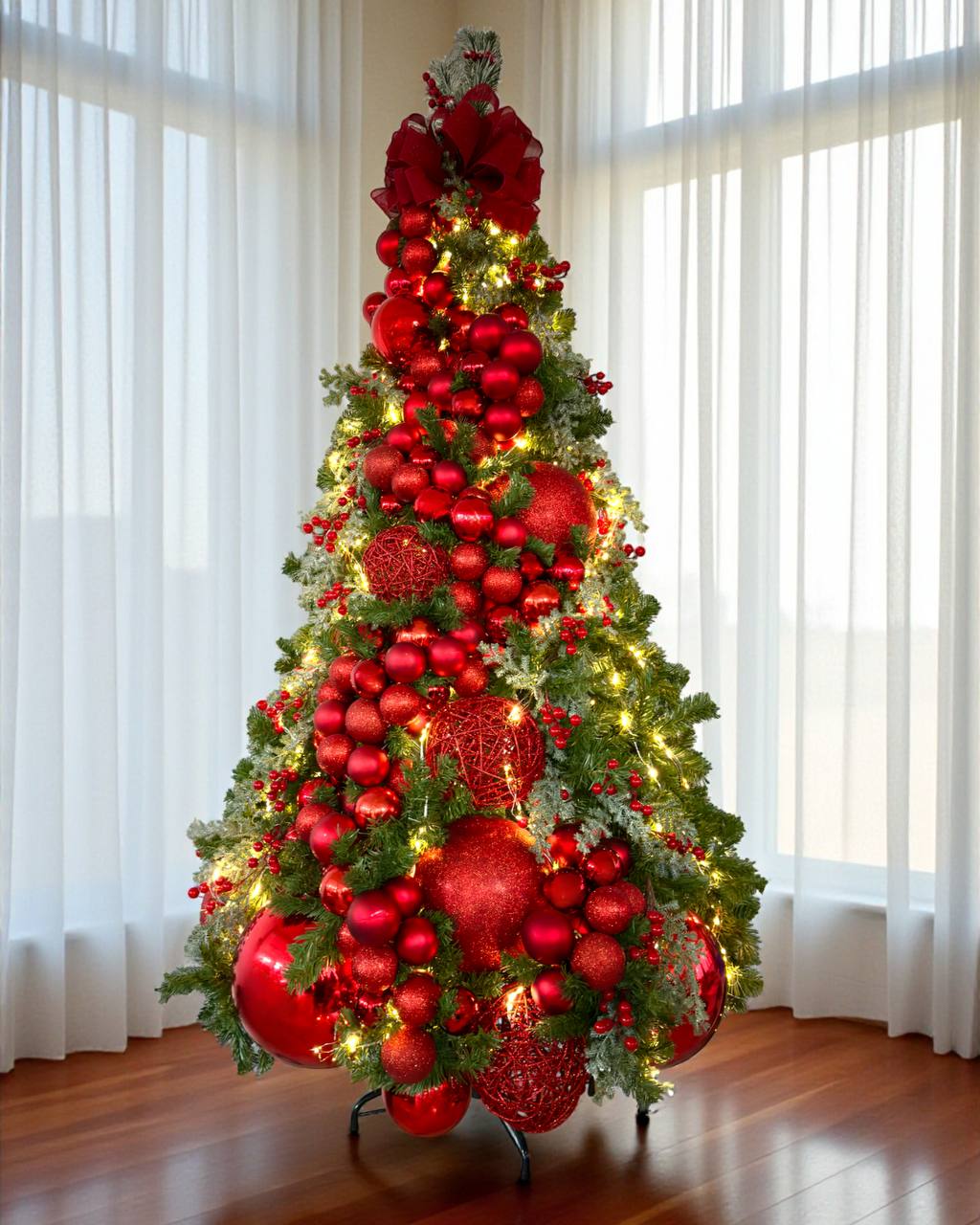 ÁRVORE DE NATAL DECORADA CLÁSSICA - 1.50MT