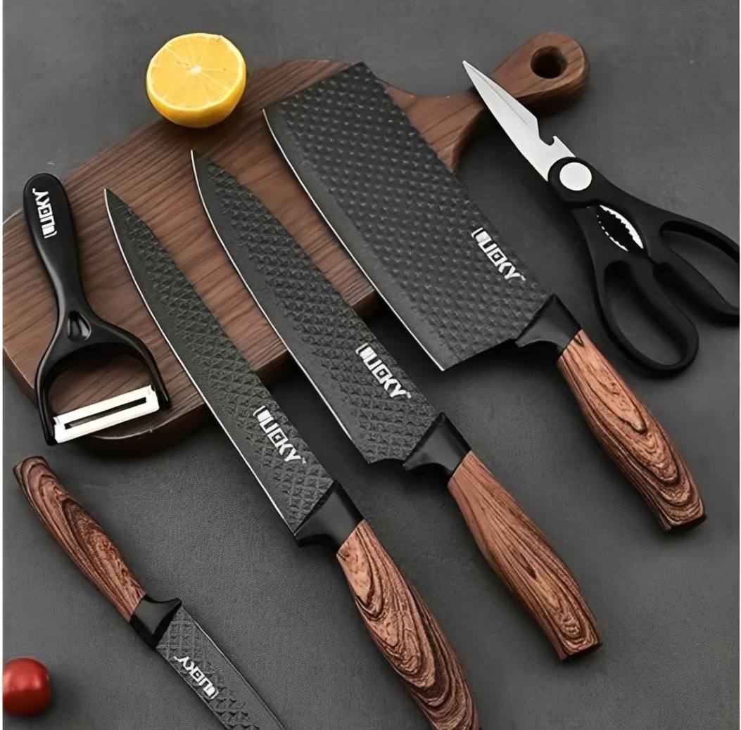 FAQUEIRO 6 PEÇAS ANTIADERENTE