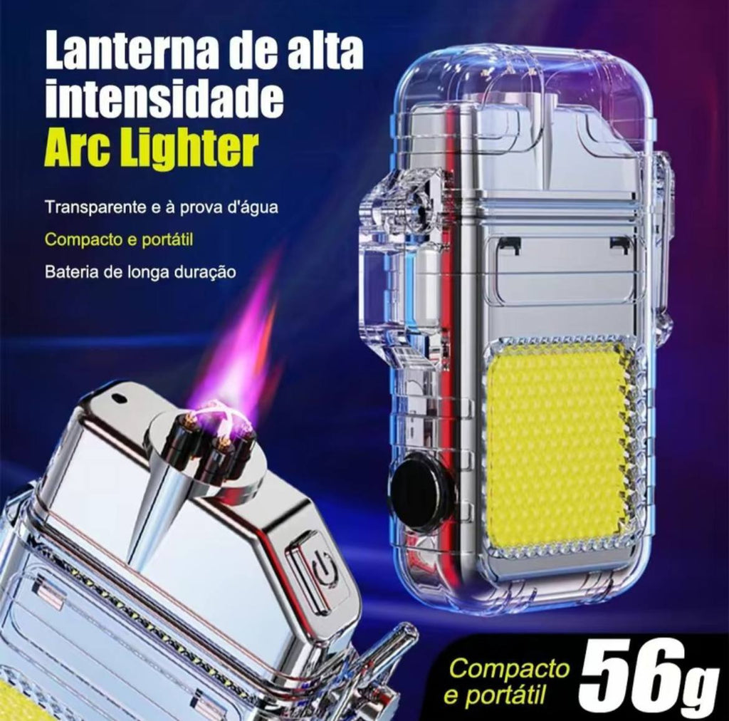 Isqueiro Elétrico Recarregável USB