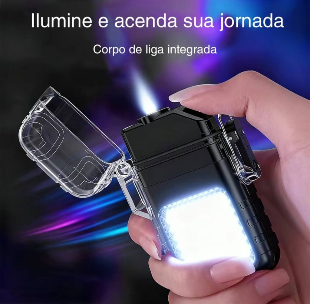 Isqueiro Elétrico Recarregável USB