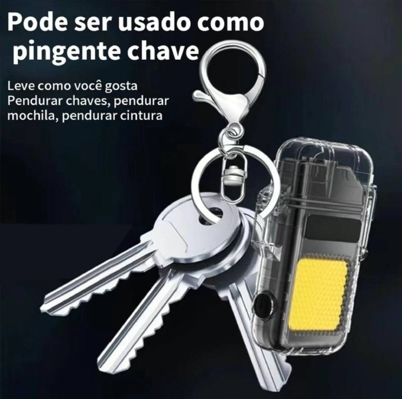Isqueiro Elétrico Recarregável USB